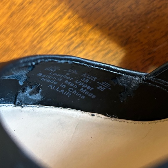 Franco Sarto Women’s Black Leather Pump Heels Shoes Size 8 - Picture 9 of 9